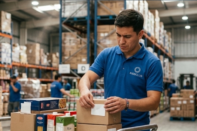 Asistente de Bodega Etiquetado Picking y Packing ​KIOSCLUB AMERICAN SUPERMARKET