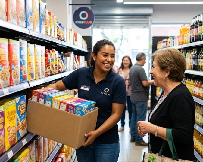 Asistente de Tienda KiosClub American Supermarket